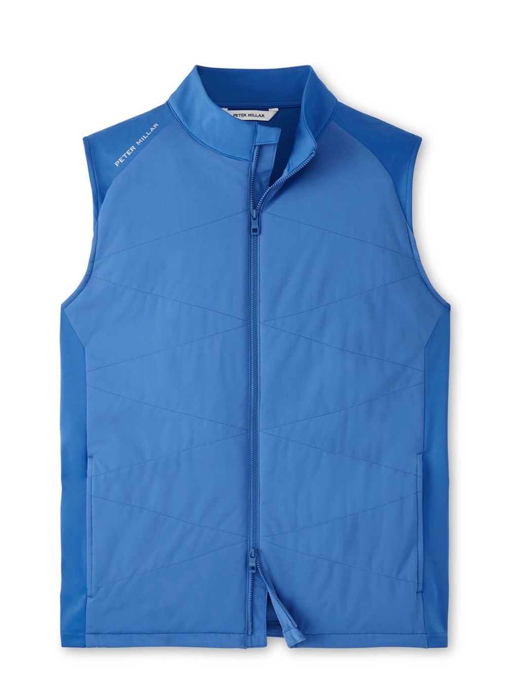 NWT Peter Millar Men's Sailor Blue Fuse Hybrid Vest (M)